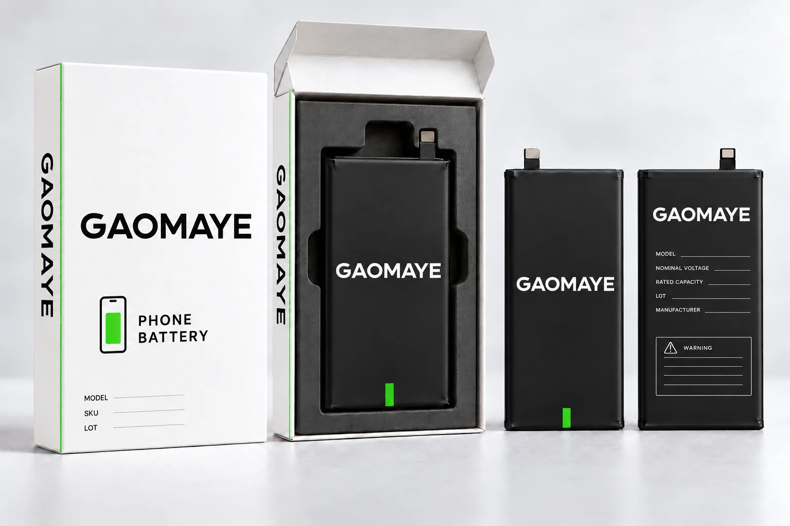 GAOMAYE iPhone battery packaging concept