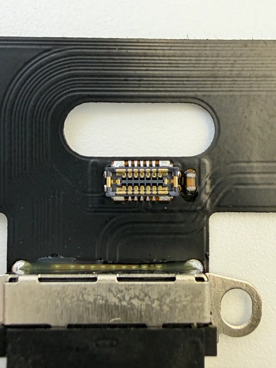 High Quality Compatible iPhone XR Charging Port Flex Cable photograph 2