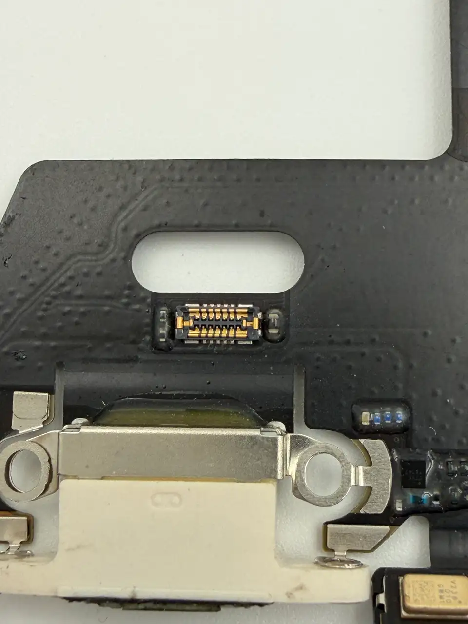 Original Pulled iPhone 11 Charging Port Flex Cable photograph 3