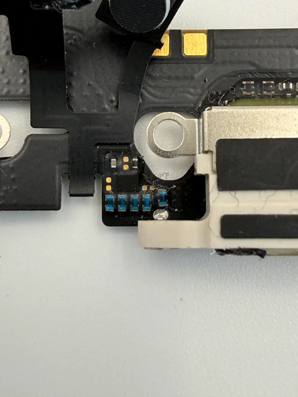 Original Pulled iPhone 13 mini Charging Port Flex Cable photograph 2