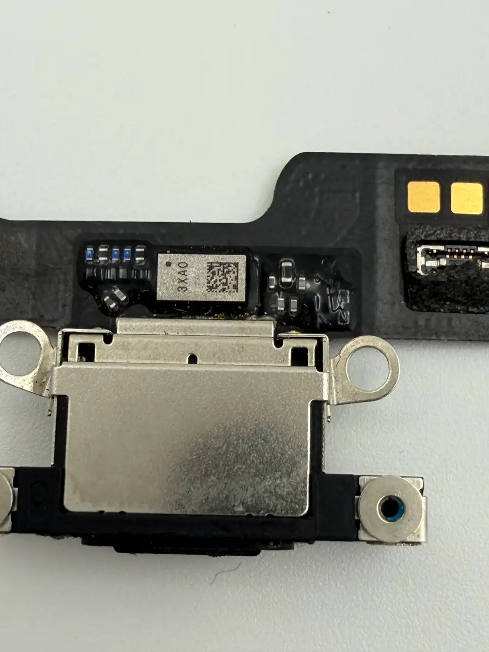 Original Pulled iPhone 15 Charging Port Flex Cable photograph 3