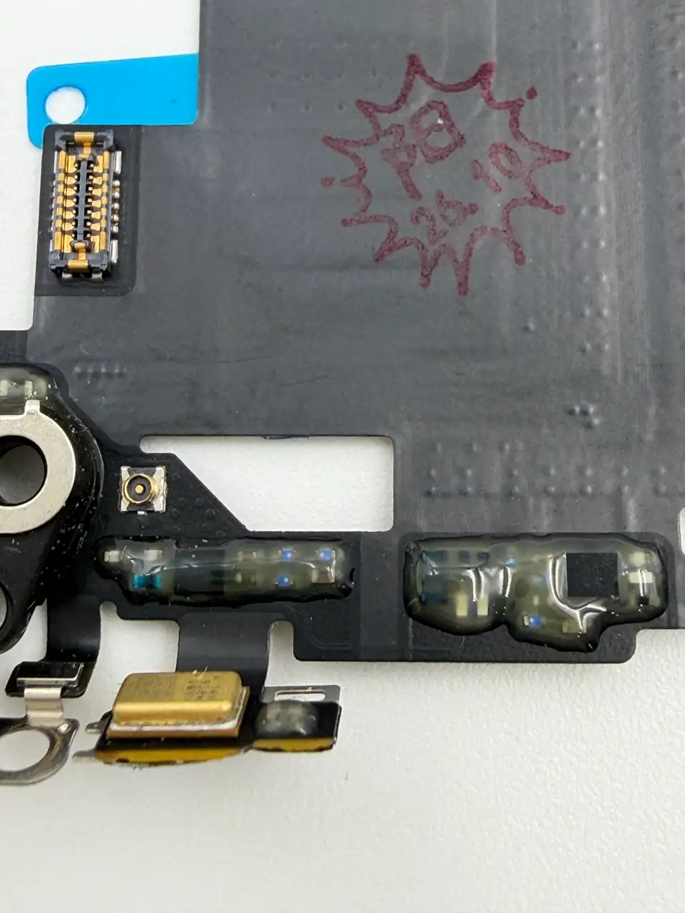 Original Pulled iPhone 8 Charging Port Flex Cable photograph 4